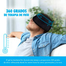 Pack Almohadilla de gel para rodillas codos Y Gorro de gel para el tratamiento de dolor